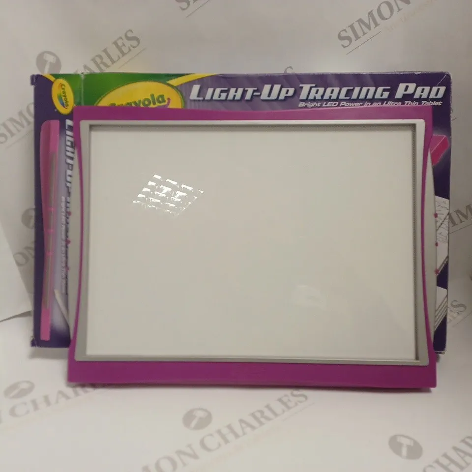 BOXED CRAYOLA DINOSAUR LIGHT-UP TRACING PAD