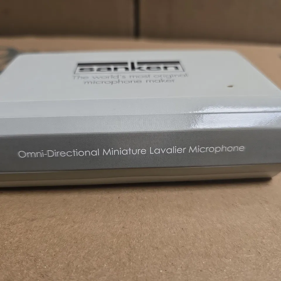SANKEN COS-11D LAVALIER MICROPHONE – OMNI-DIRECTIONAL MINIATURE LAVALIER (BOXED)