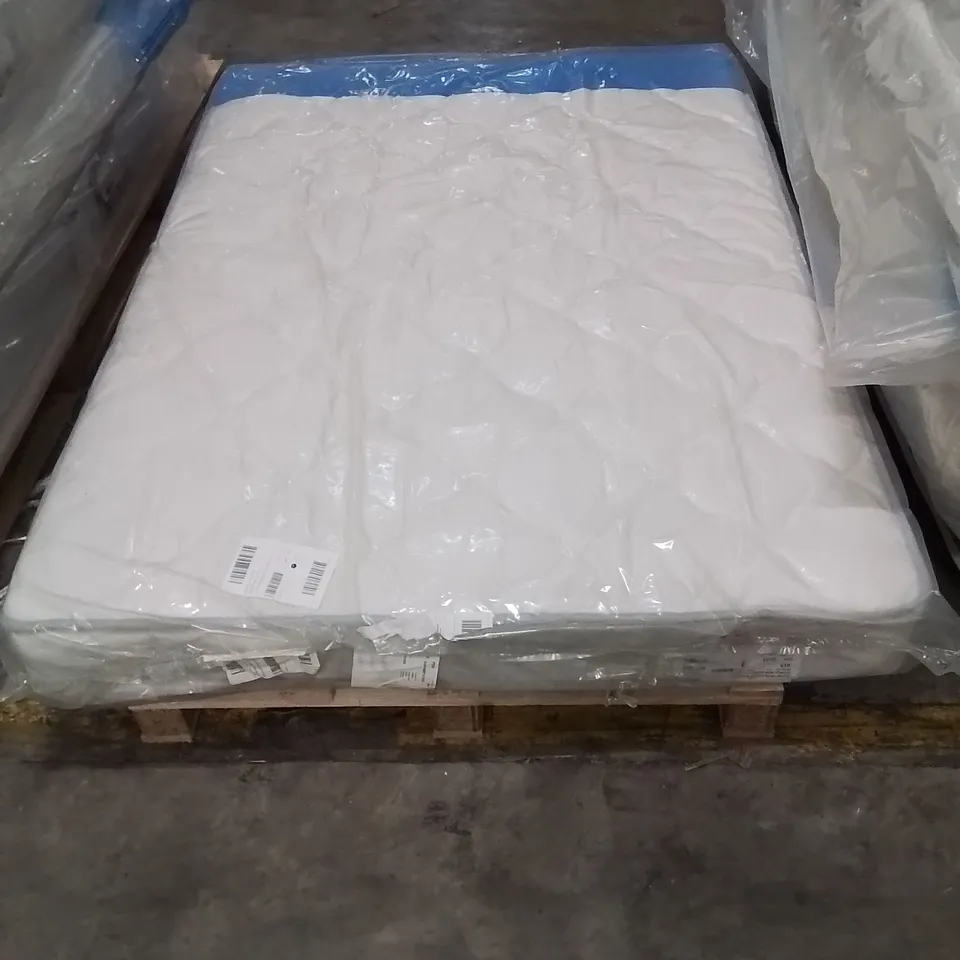 QUALITY BAGGED DOUBLE 135cm AIRSPRUNG LUXURY QUILTED MEDIUM MATTRESS RRP £229