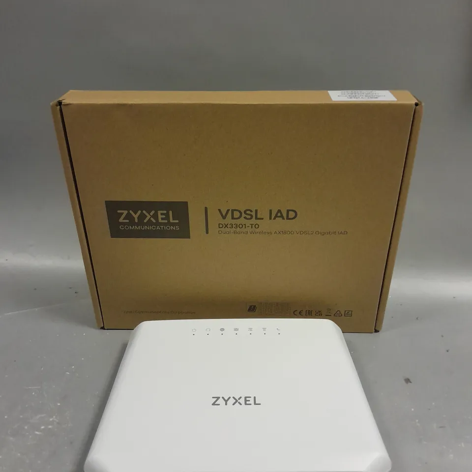 BOXED ZYXEL VDSL DX3301 DUAL BAND WIRELESS ROUTER 
