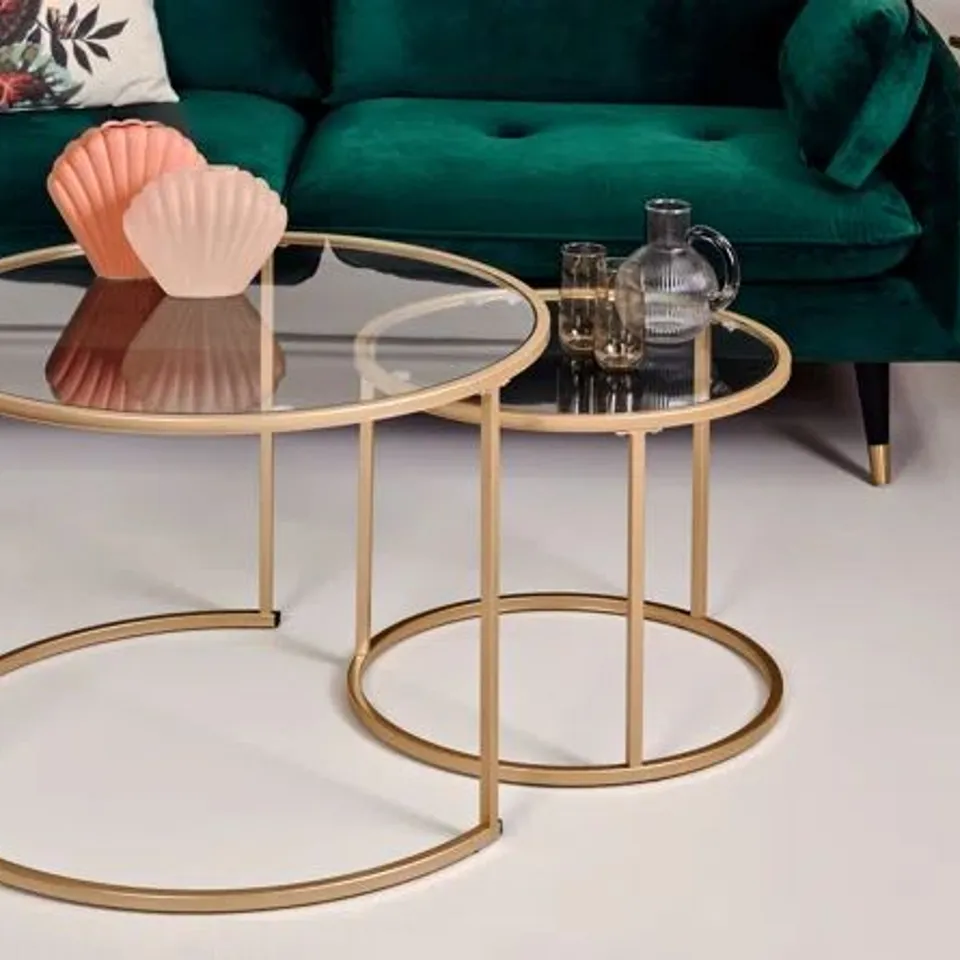 BOXED LORATA 2 PIECE COFFEE TABLE