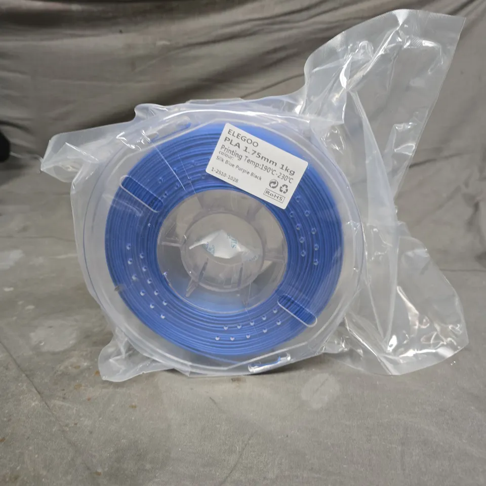 ELEGOO PLA FILAMENT 1.75MM, 1KG – BLUE, PURPLE AND BLACK