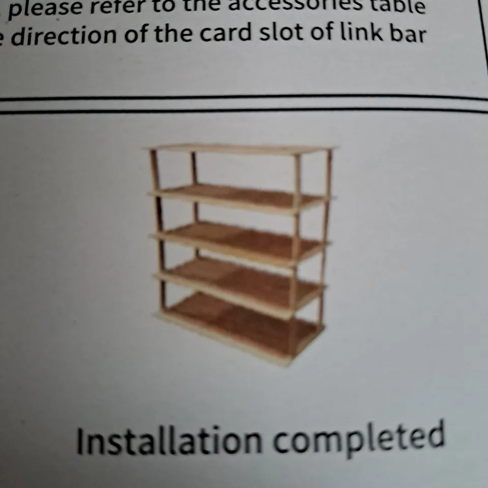 BOXED SHELF STORAGE UNIT 