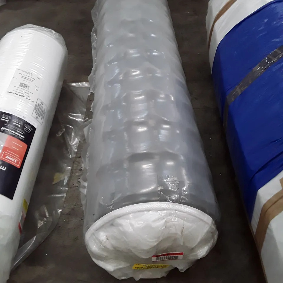 QUALITY BAGGED ROLLED 7 LAYER MEMORY FOAM COMFORT 5FT MATTRESS 