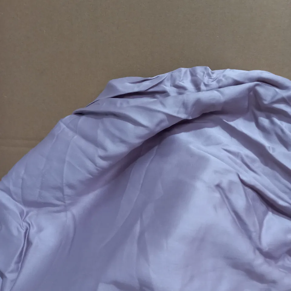 NORTHERN NIGHTS 100% COTTON EASY CARE SET OF 2 FITTED SHEETS - MAUVE - KING SIZE
