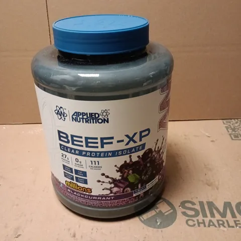 BEEF-XP CLEAR PROTEIN ISOLATE – 1.8 KG (BLACKCURRANT MILLIONS FLAVOUR) – APPLIED NUTRITION