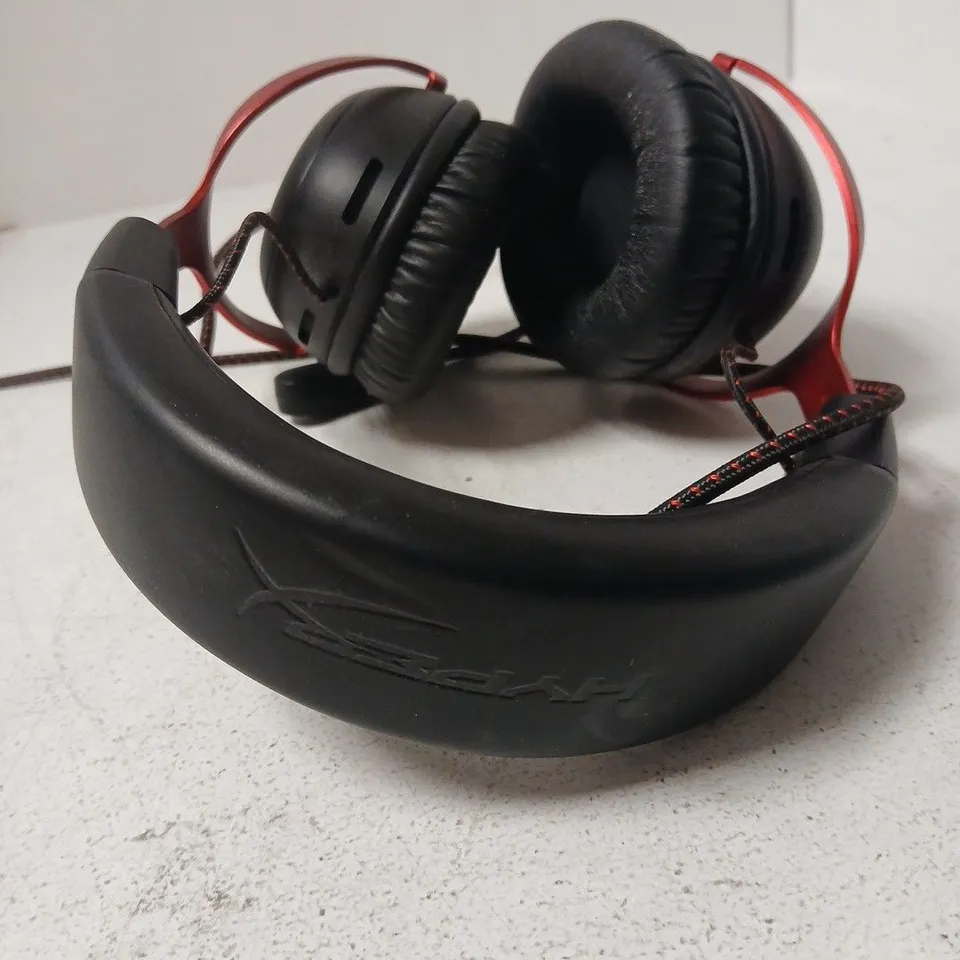 HYPERX GAMING HEADSET – BLACK & RED