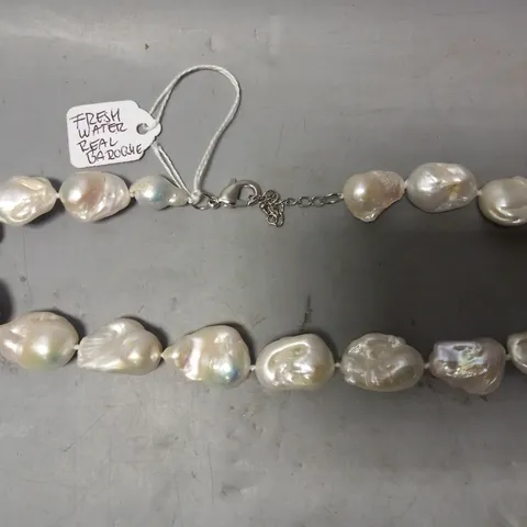 UNBRANDED FRESH WATER BAROQUE PEARL NECKLACE