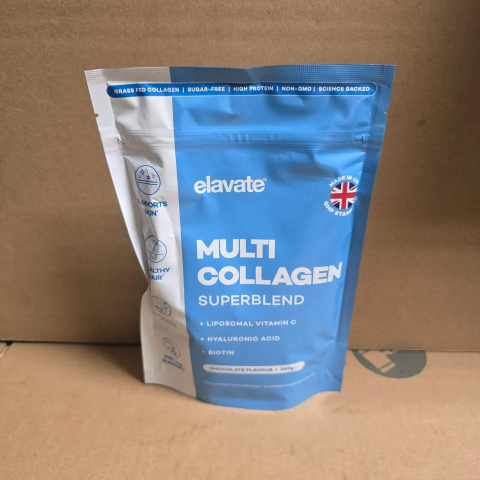 ELAVATE MULTI COLLAGEN SUPERBLEND CHOCOLATE FLAVOUR (240G)