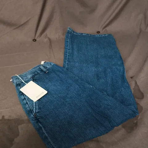 COS WIDE LEG DENIM JEANS SIZE 12