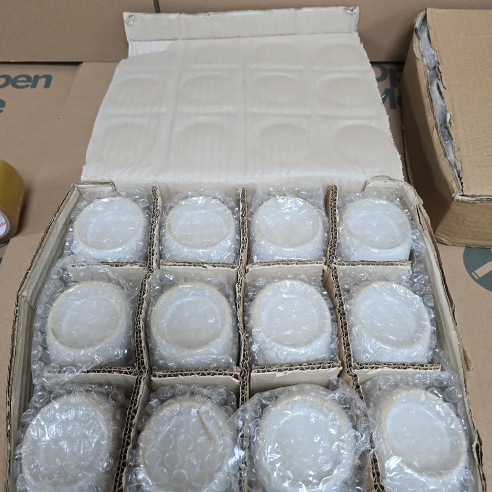 BOX OF 12 GISELA GRAHAM SKULL TEALIGHT HOLDERS