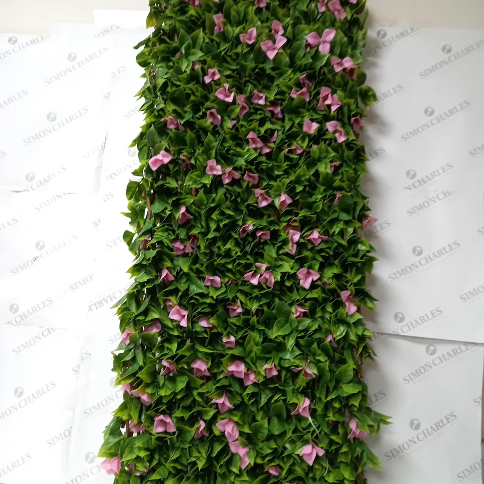 GARDEN REFLECTIONS EXPANDABLE FAUX LEAF PRIVACY TRELLIS 100 X 200CM - COLLECTION ONLY