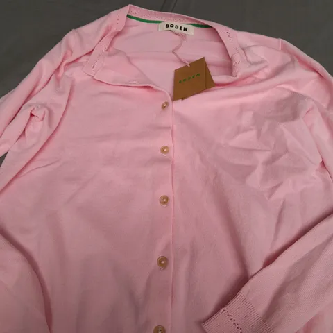 BODEN CARDIGAN IN PINK - SMALL