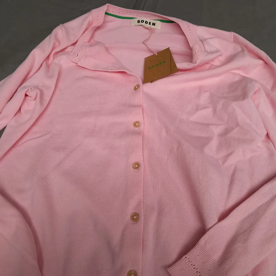 BODEN CARDIGAN IN PINK - SMALL