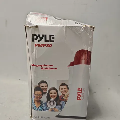 BOXED PYLE PMP30 MEGAPHONE BULLHORN 