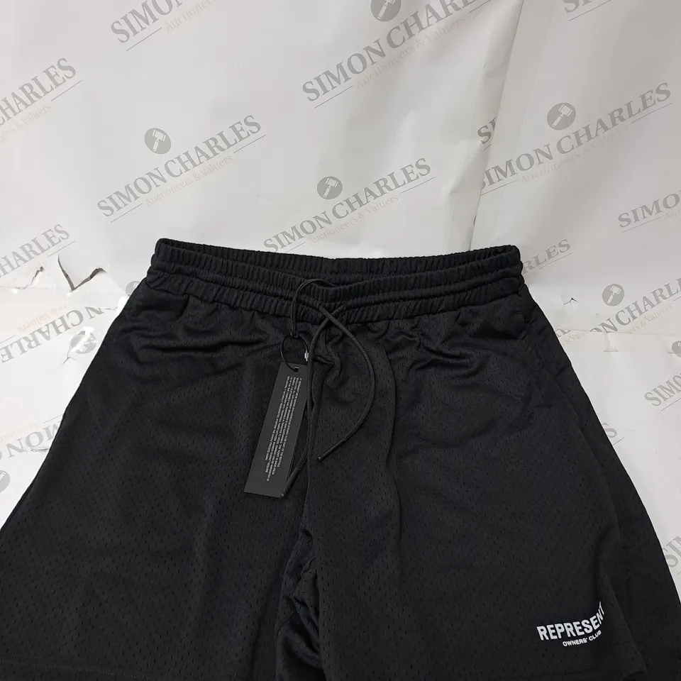 REPRESENT OWNERS CLUB MESH SHORTS SIZE L