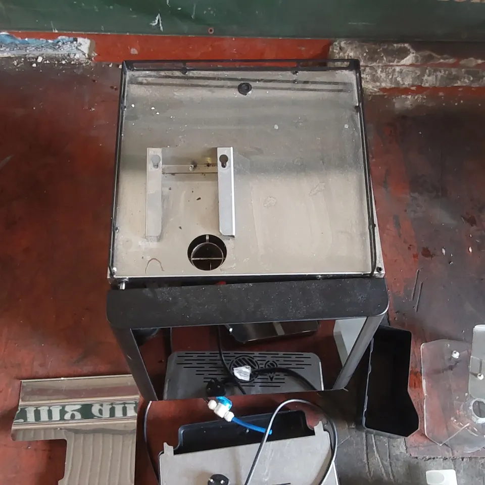 COFFETEK VITRO S3 COMMERCIAL COFFEE MACHINE WITH ASSORTED COFFEE MACHINE PARTS