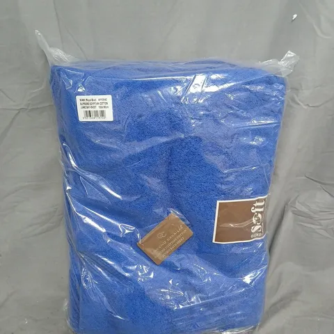 GAVENO CAVAILIA SUPREME EGYPTIAN COTTON JUMBO BATH SHEET IN NAVY (100X180CM)