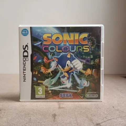 SONIC COLOURS NINTENDO DS VIDEO GAME