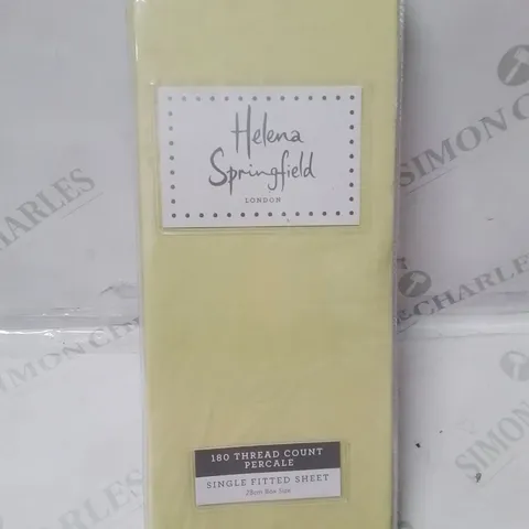 BAGGED HELENA SPRINGFIELD SINGLE FITTED SHEET