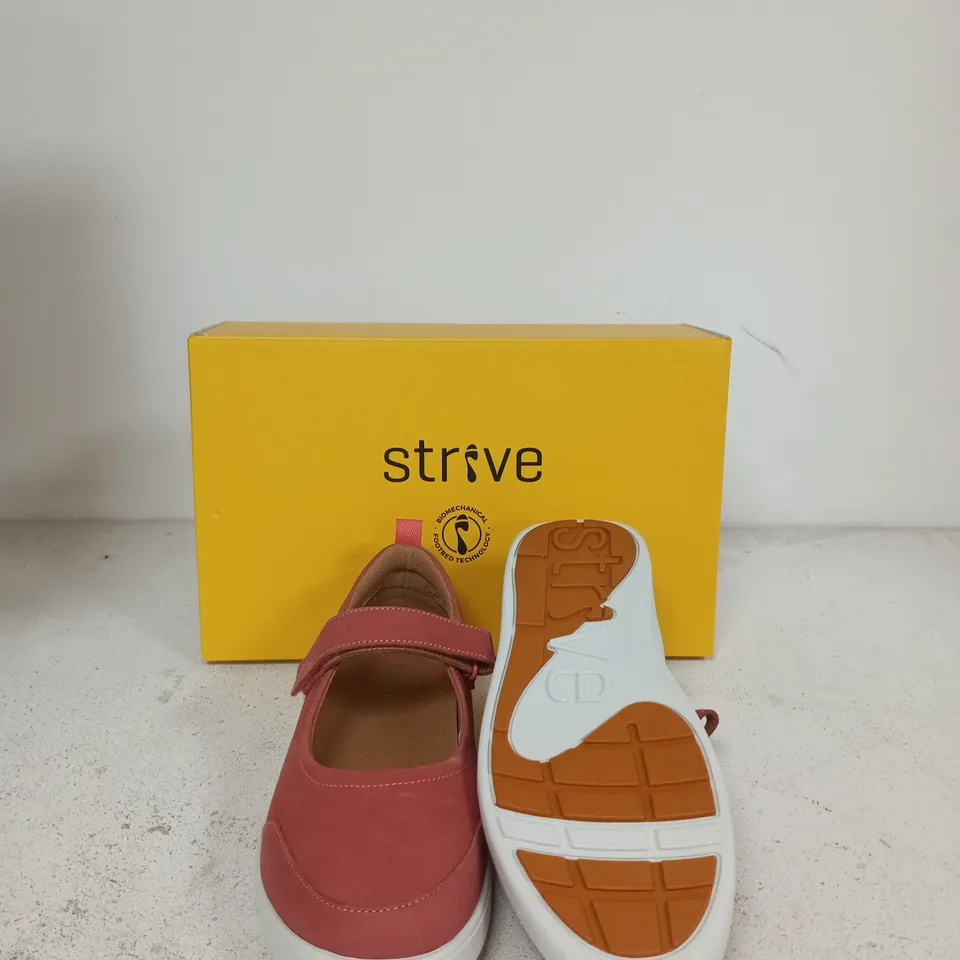 STRIVE PINK MARY JANE SHOES – BOXED UK SIZE 7
