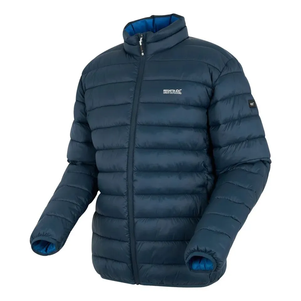 BRAND NEW REGATTA MEN'S MARIZION PADDED JACKET IN MOONLIGHT DENIM - UK XL