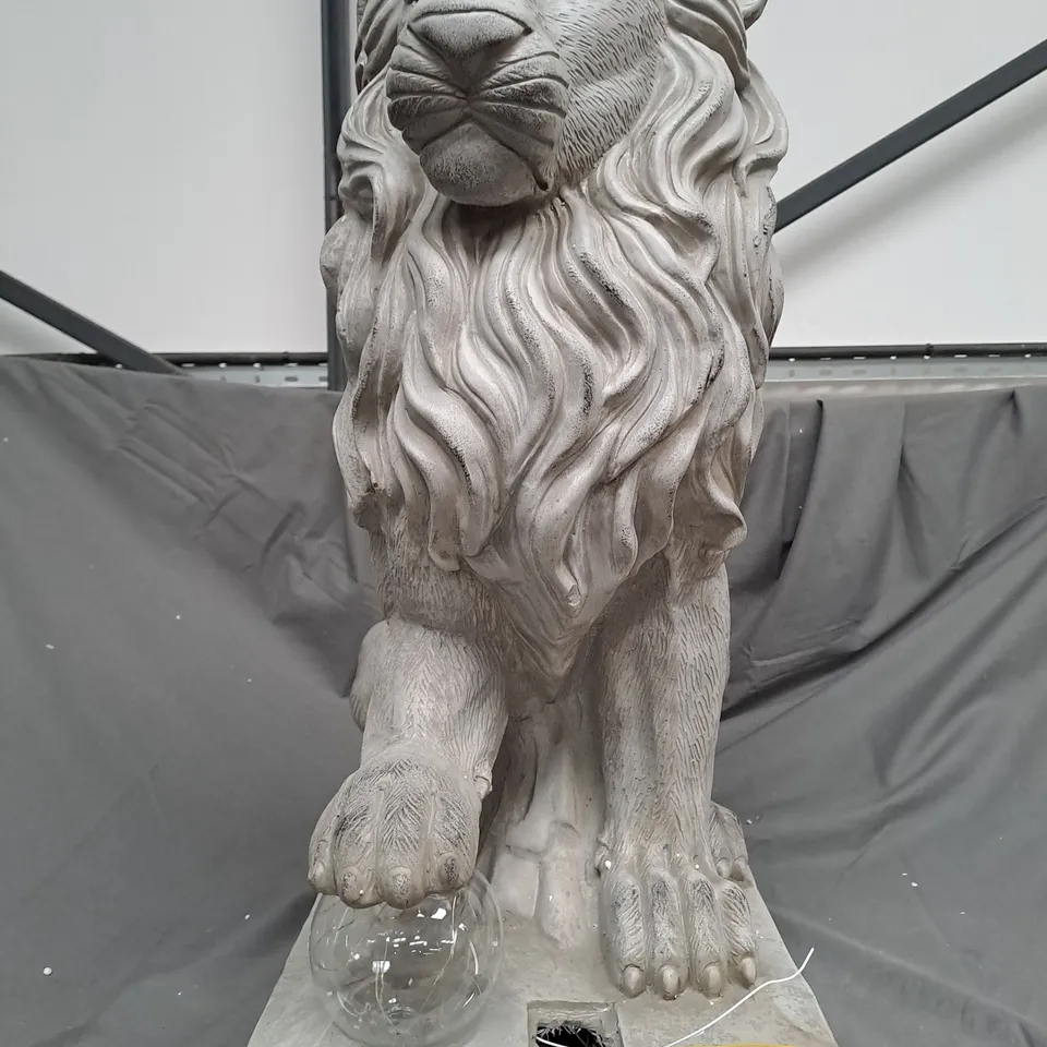 BOXED MY GARDEN STORIES LION SCULPTURE - COLLECTION ONLY