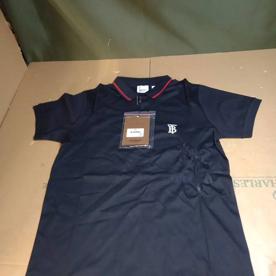 MENS BURBERRY POLO SHIRT SIZE S
