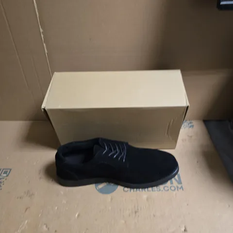 THOMAS BLUNT MEN'S BLACK SUEDE SHOES - UK SIZE 11