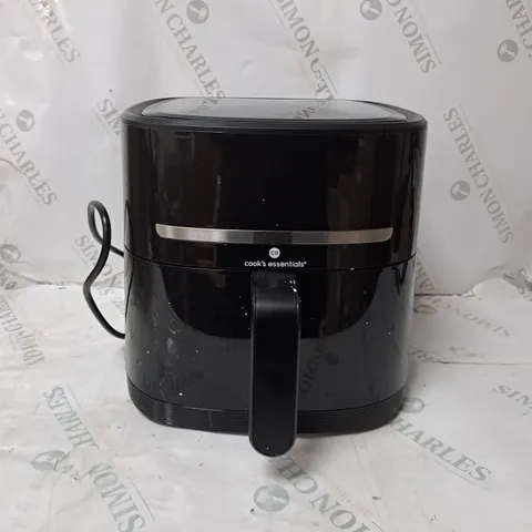 BOXED COOK'S ESSENTIALS 4L AIR FRYER IN BLACK