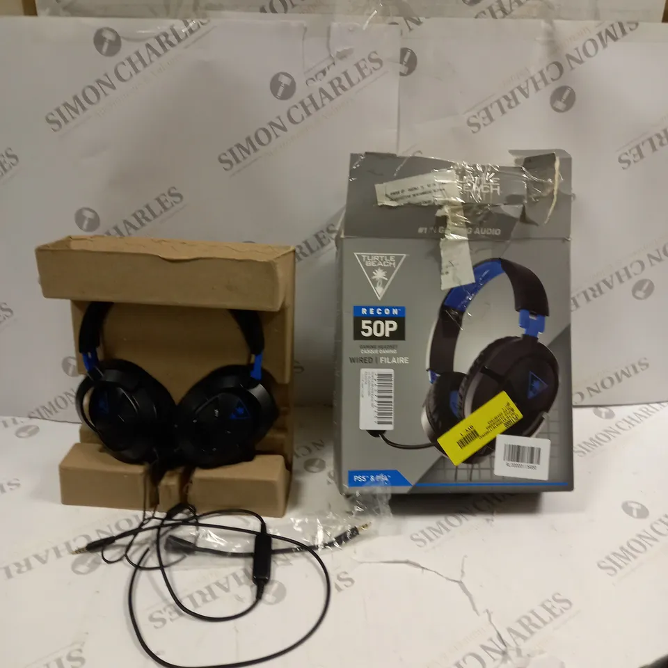 TURTLE BEACH RECON 50P WIRED GAMING HEADSET FOR PS5 & PS4