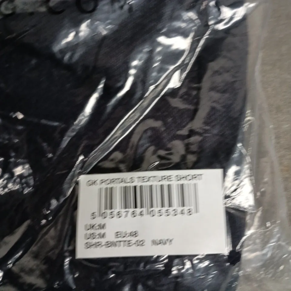 BOXED GK PORTALS TEXTURE SHORT NAVY – UK M