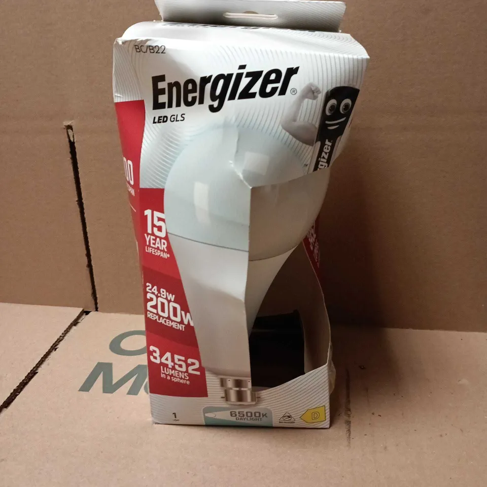 BOXED ENERGIZER LED GLS B22