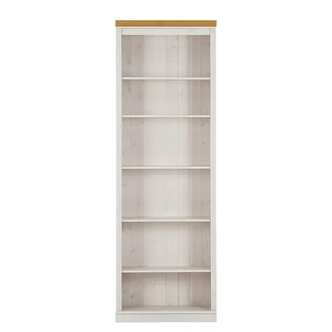 BOXED MALLOUK 223CM X 74CM LIBRARY BOOKCASE (1 BOX)