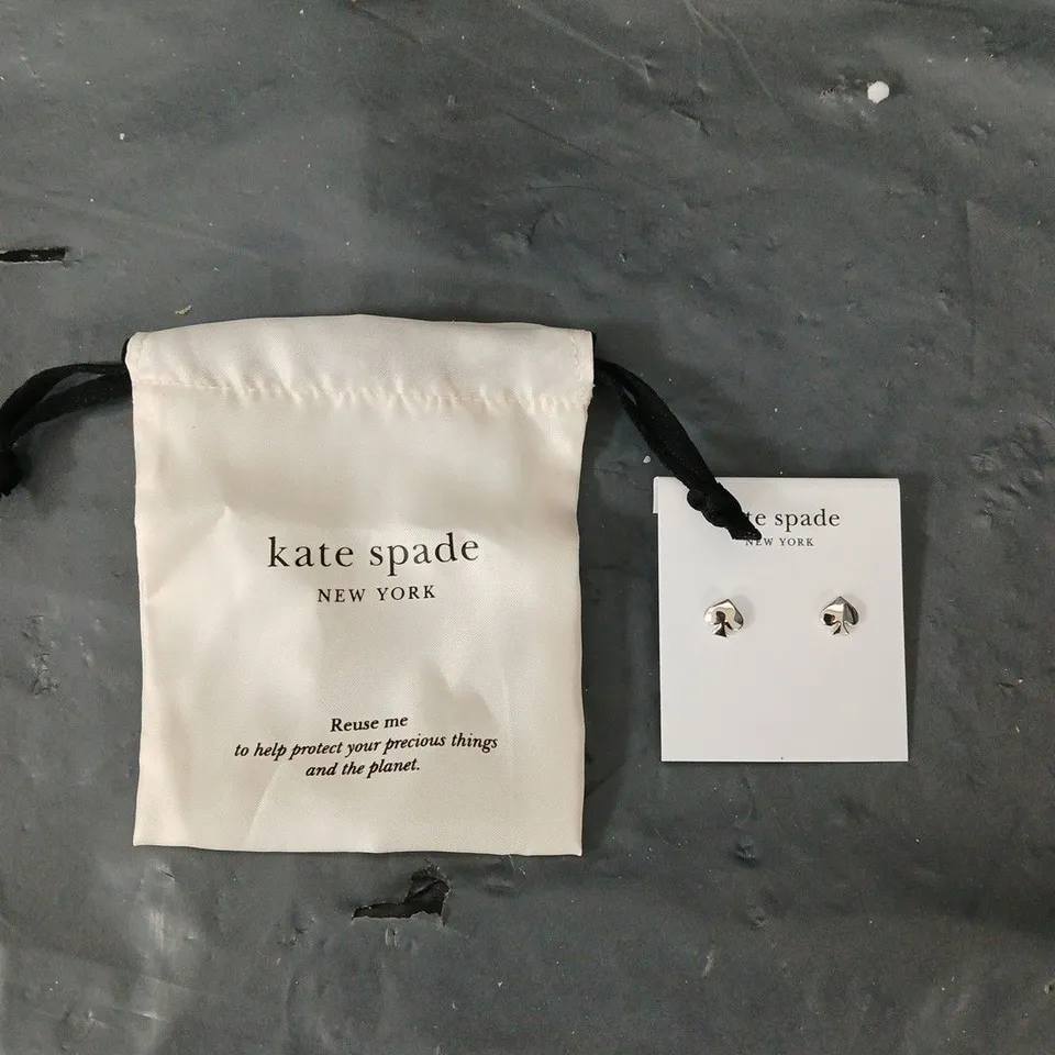 KATE SPADE SILVER STUDS - BAGGED 