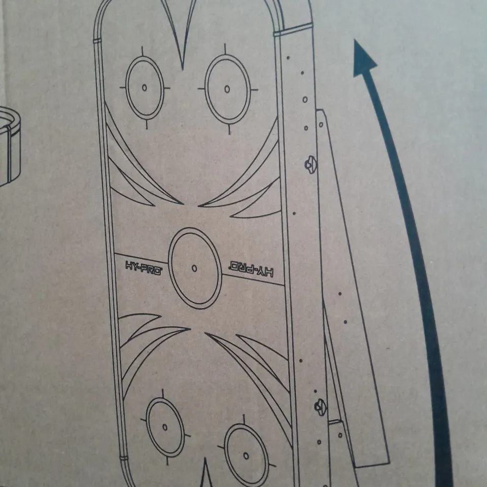 BOXED HY-PRO 4FT AIR TIME FOLDING HOCKEY TABLE   RRP £119.99