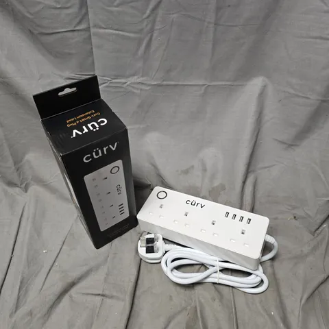 BOXED CURV SMART 4 PLUG EXTENSION LEAD