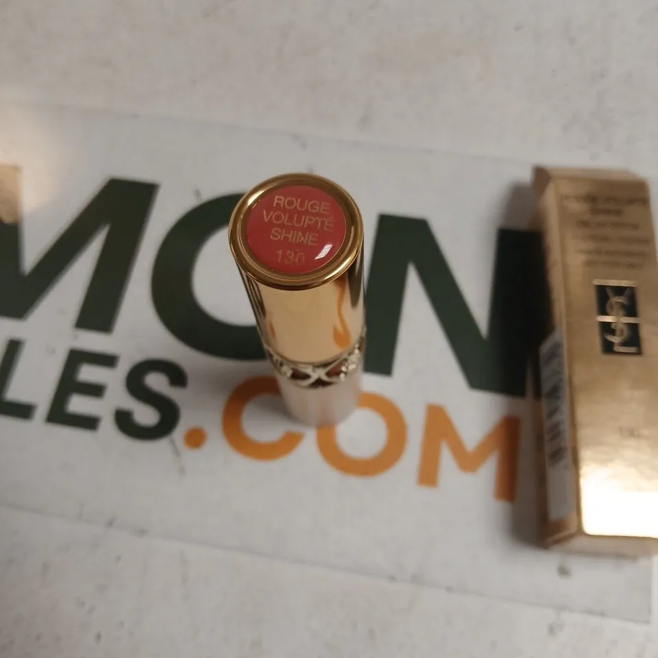 YVES SAINT LAURENT ROUGE VOLUPTÉ SHINE LIPSTICK – SHADE 130 