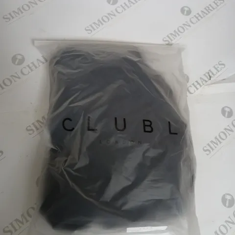 CLUB L HIGH WAIST WRAP FRONT MIDI SKIRT SIZE 10
