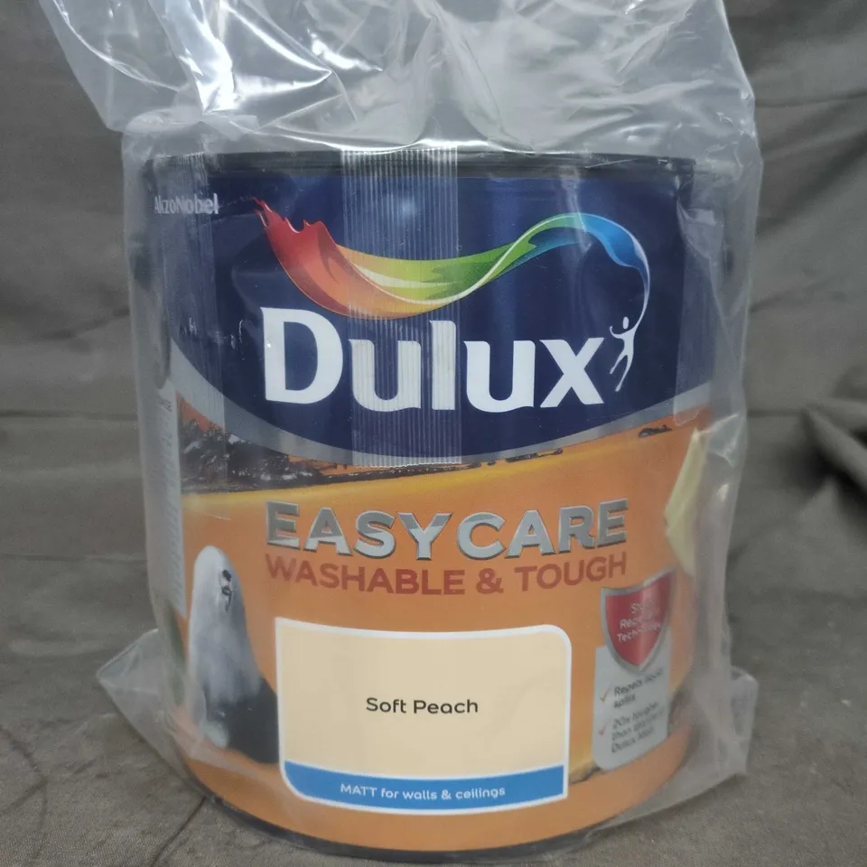 DULUX EASYCARE SOFT PEACH EMULSION – WASHABLE & TOUGH INTERIOR PAINT - 2.5L