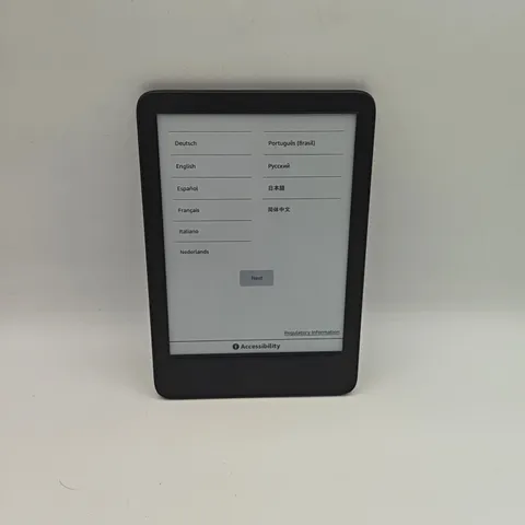 UNBOXED AMAZON KINDLE E-READER IN BLACK - RS23CV