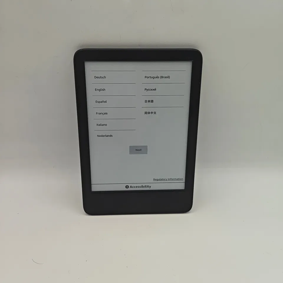 UNBOXED AMAZON KINDLE E-READER IN BLACK - RS23CV