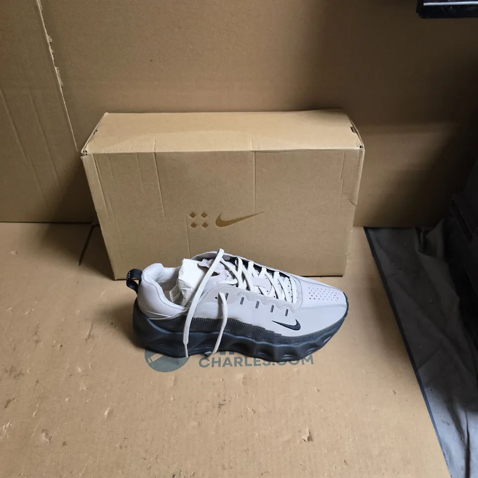 NIKE SNEAKERS – LIGHT GREY/WHITE, BOXED - UK SIZE  6.5 
