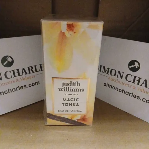 BOXED AND SEALED JUDITH WILLIAMS COSMETICS MAGIC TONKA EAU DE PARFUM 30ML