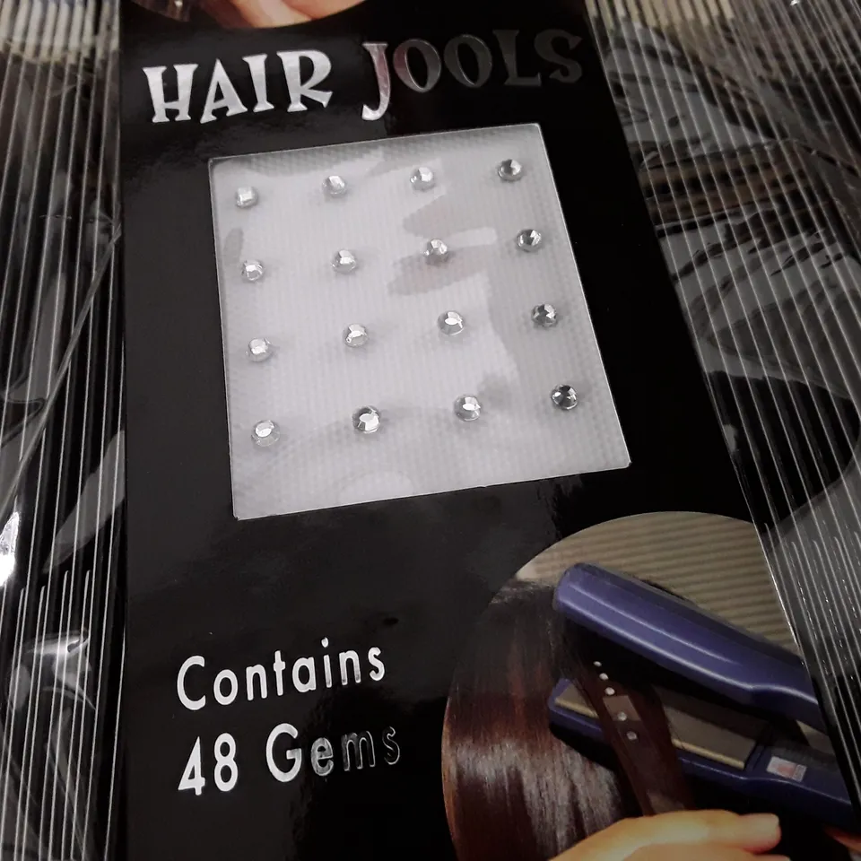 LOT OF APPROXIMATELY 200 48-PACKS OF HAIR JOOLS GEMS