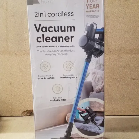 BOXED KEPLIN 2-IN-1 CORDLESS VACUUM CLEANER