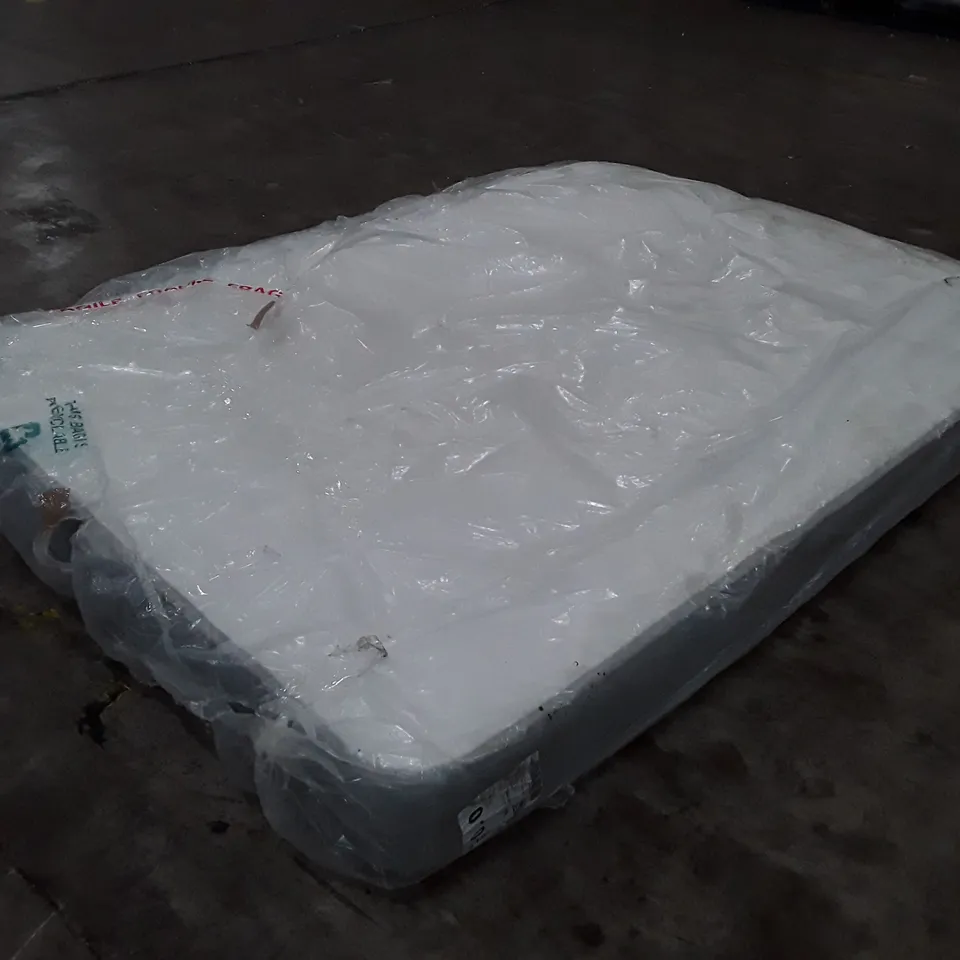 QUALITY BAGGED PRIESTLY AIRSPRUNG 4'6 DOUBLE MATTRESS 