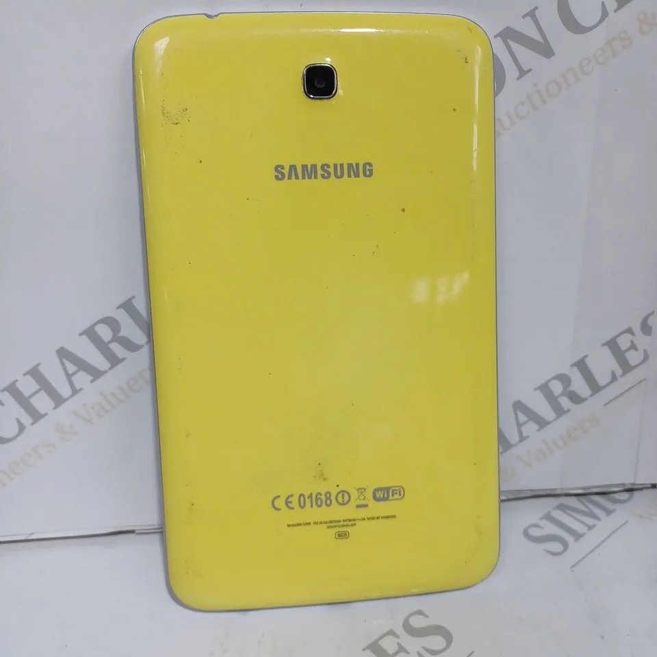 SAMSUNG GALAXY TAB3 7" TABLET IN YELLOW