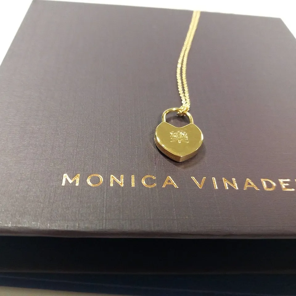 BOXED MONICA VINADER LOCK NECKLACE