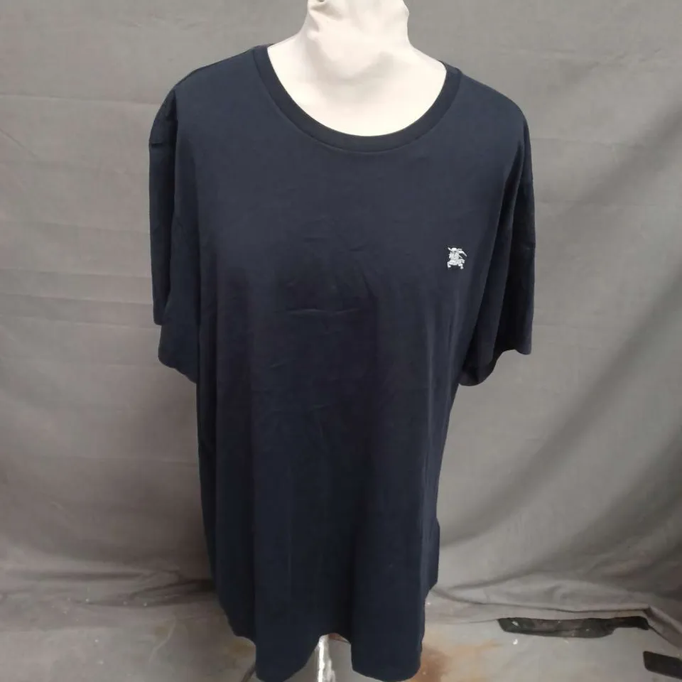 BURBERRY TSHIRT IN NAVY SIZE 3XL